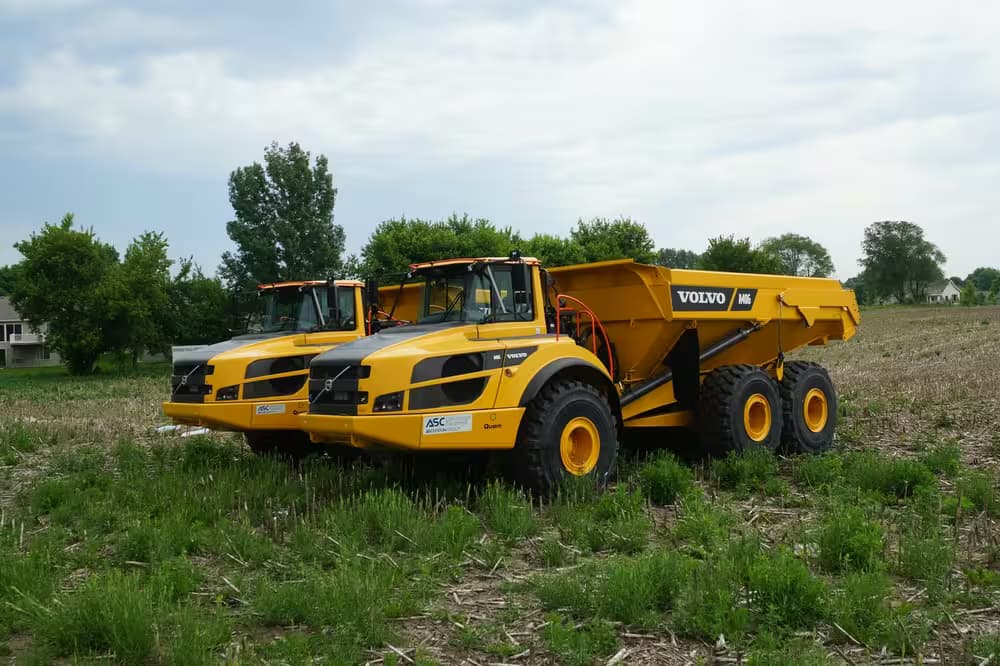Volvo A40G: шарнирно-сочленённый самосвал для полигонов и сортировочных комплексов — фото 4