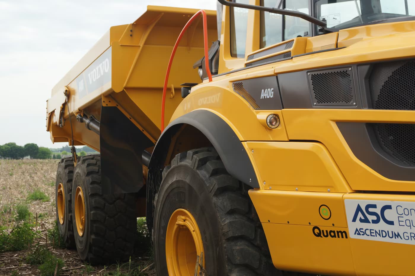 Volvo A40G: шарнирно-сочленённый самосвал для полигонов и сортировочных комплексов — фото 2