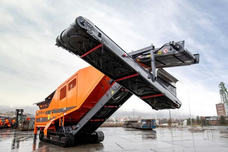 ARJES Titan 950: мобильный двухвальный шредер для автолома и металла — фото 5