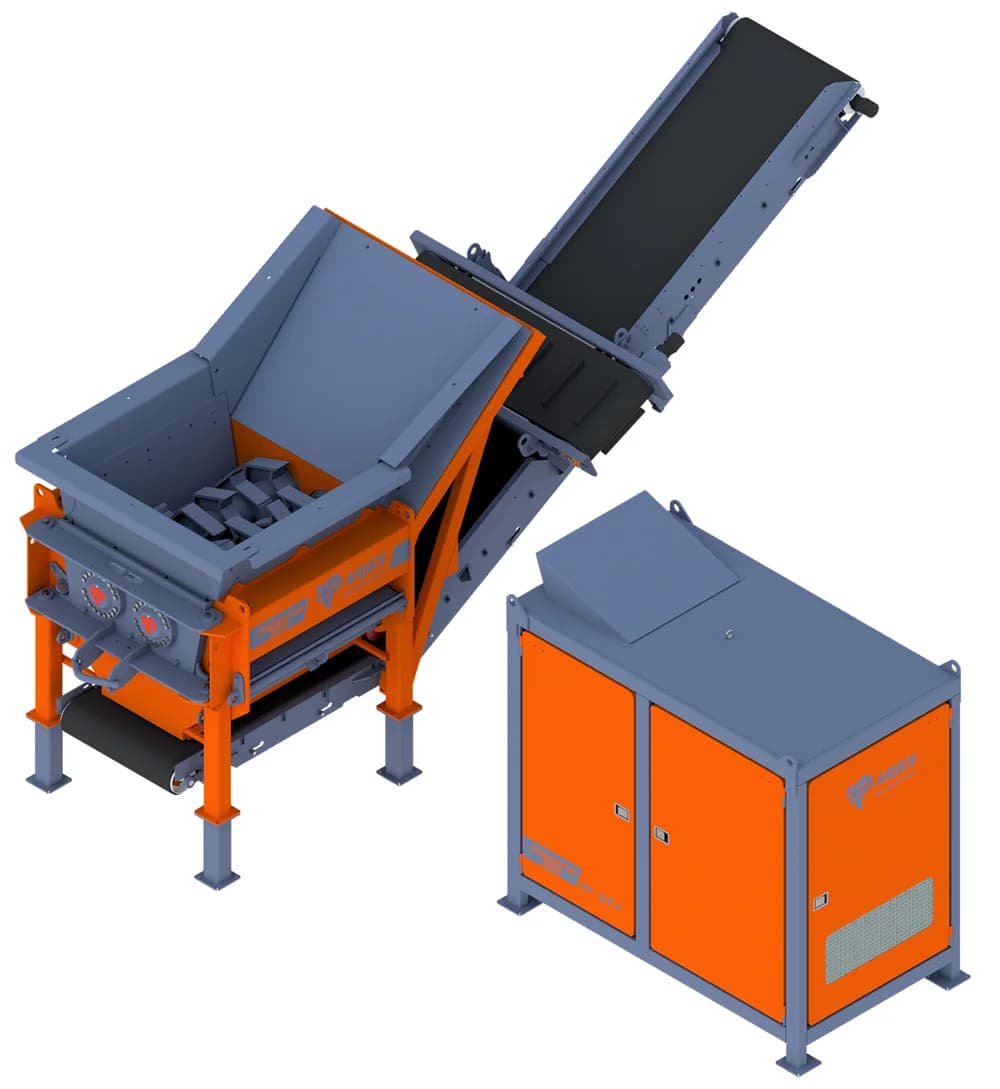 ARJES COMPAKTOR 300 e-pu — Измельчители для переработки отходов
