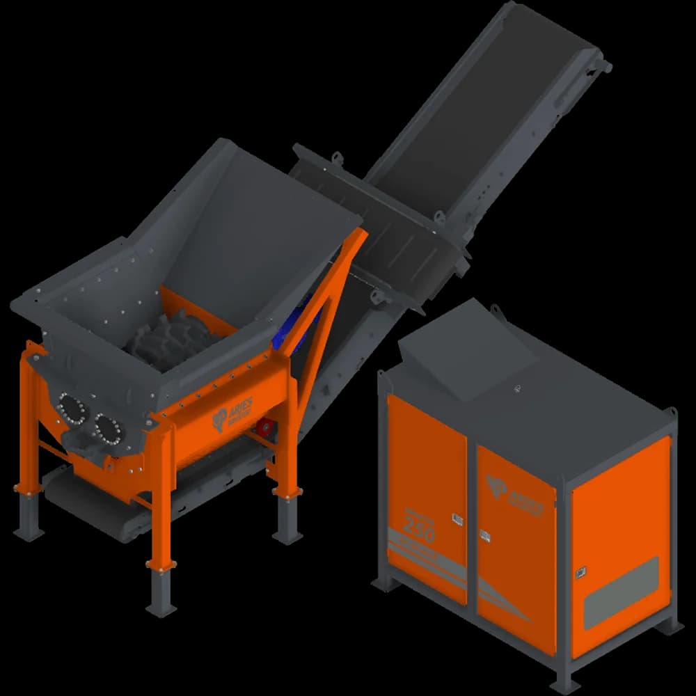 ARJES IMPAKTOR 250 e-EVO II — Измельчители для переработки отходов