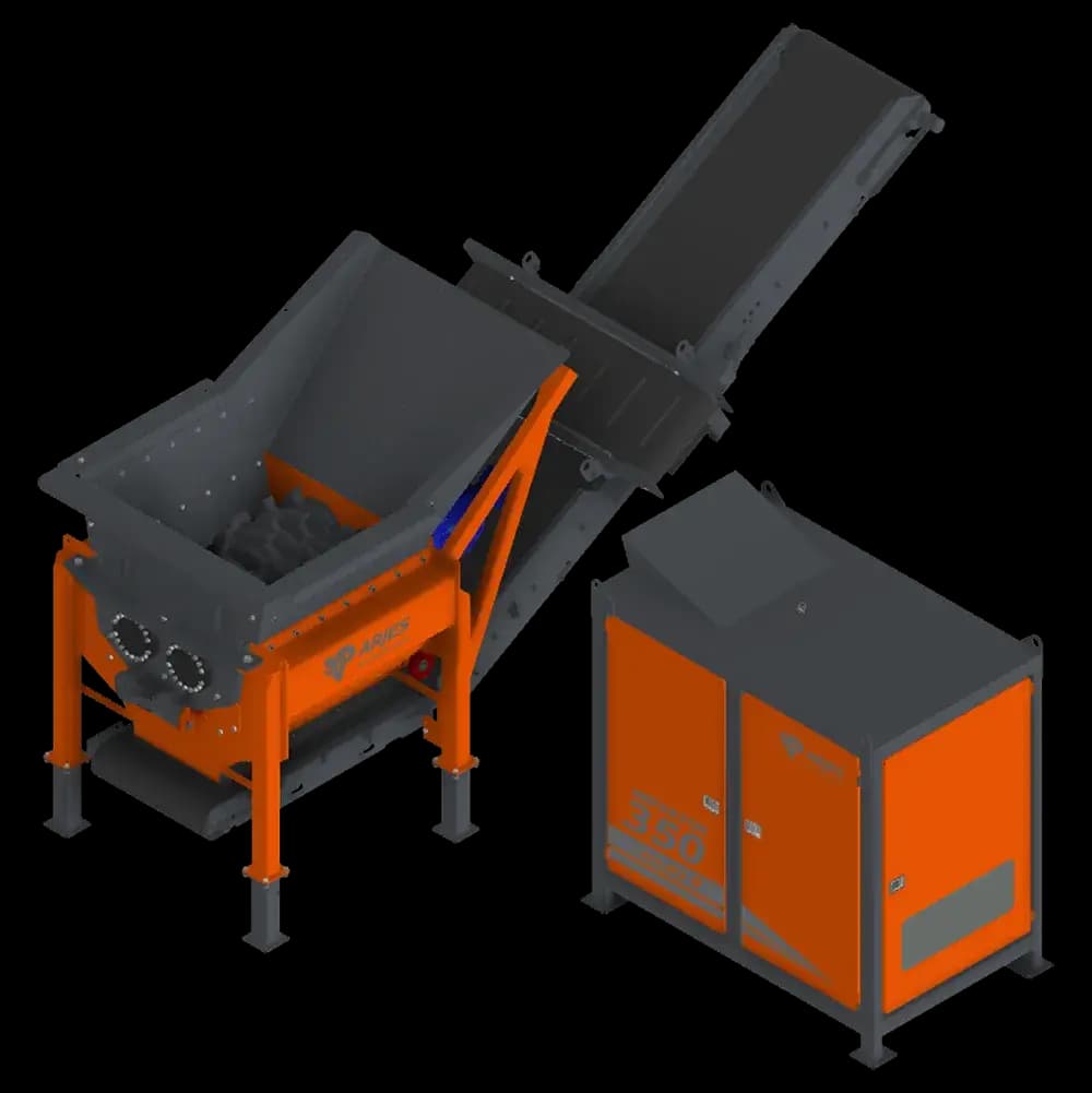 ARJES IMPAKTOR 350 e-EVO II — Измельчители для переработки отходов