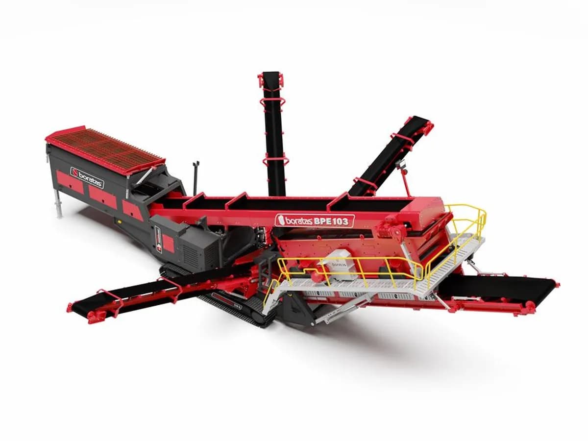 Boratas Classtrack BPE103 — Мобильные сортировочные установки для переработки отходов
