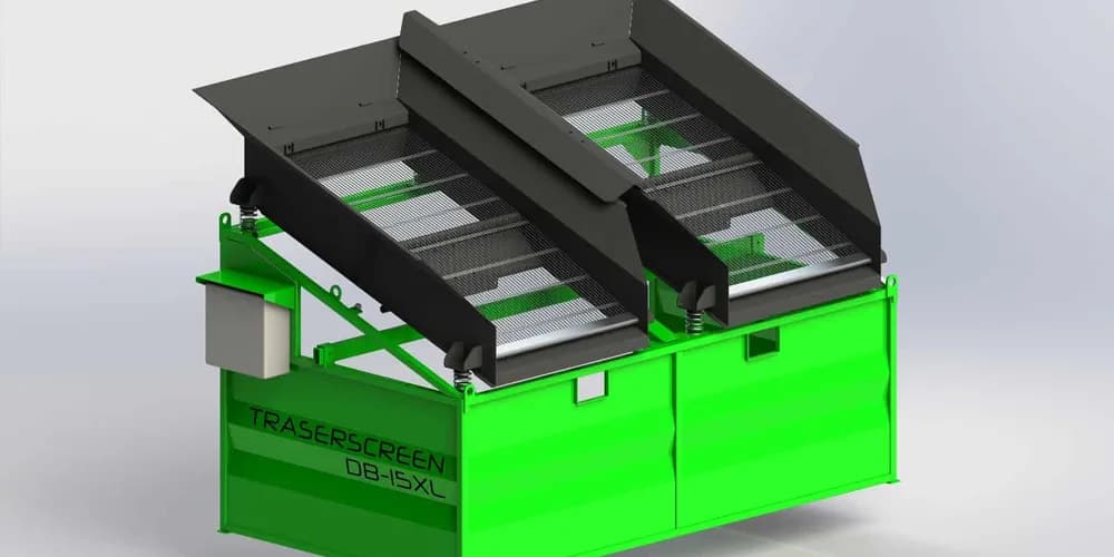 DBE TRASERSCREEN DB-15XL — Грохоты для переработки отходов
