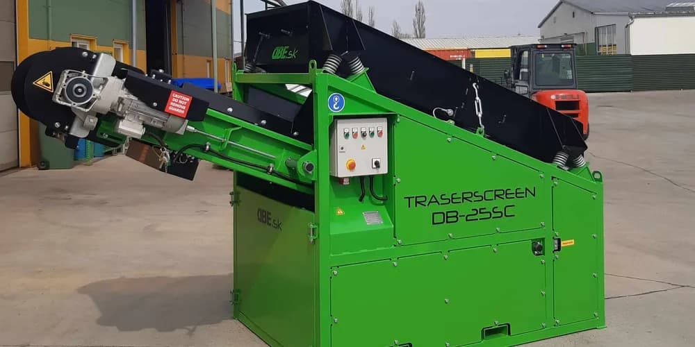 DBE TRASERSCREEN DB-25S — Грохоты для переработки отходов