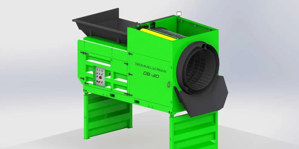 DBE TROMMELSCREEN DB-30 — Грохоты для переработки отходов