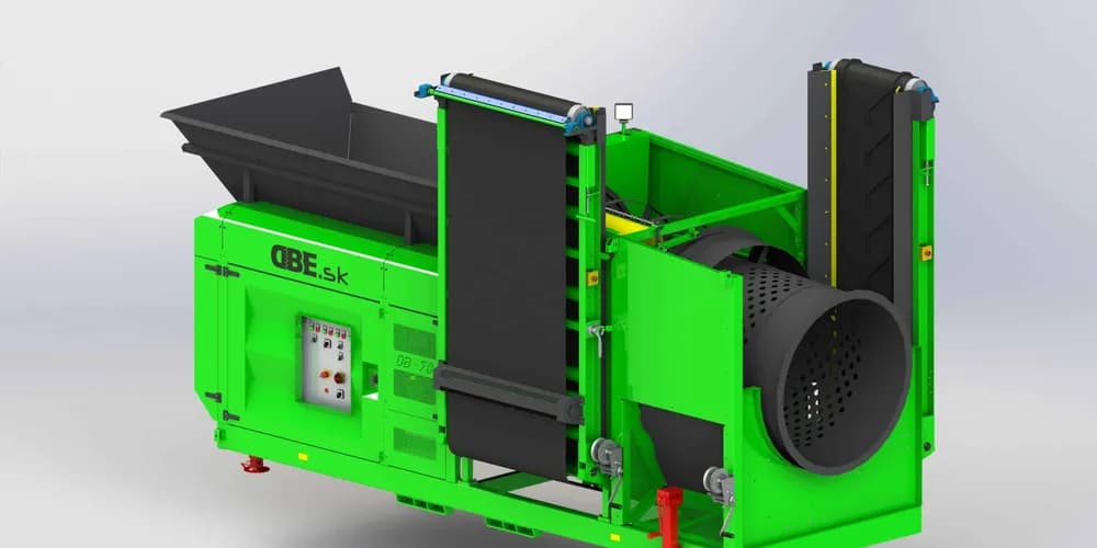 DBE TROMMELSCREEN DB-70CC — Грохоты для переработки отходов