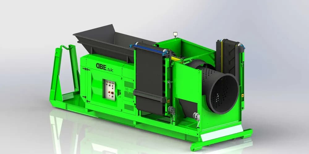 DBE TROMMELSCREEN DB-70CCA — Грохоты для переработки отходов
