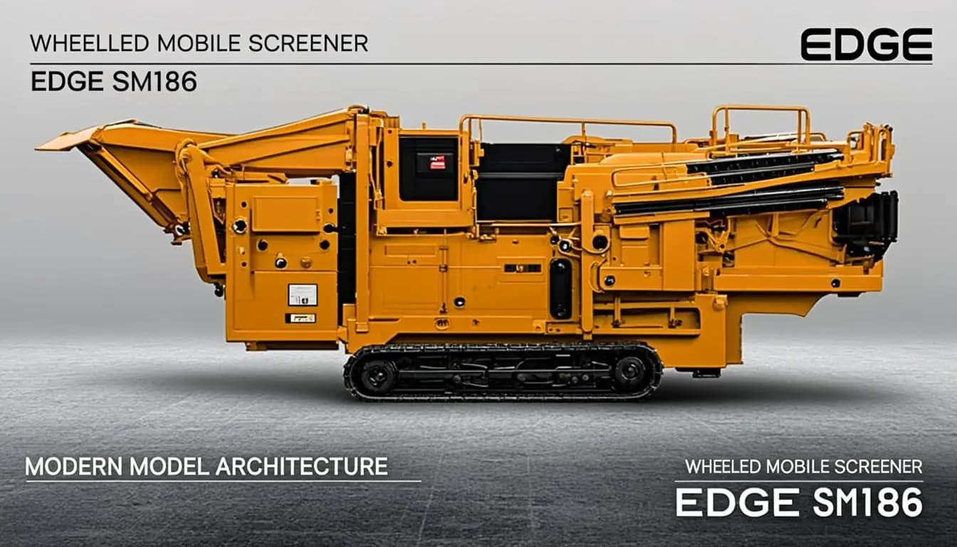 EDGE SM186 — Грохоты для переработки отходов