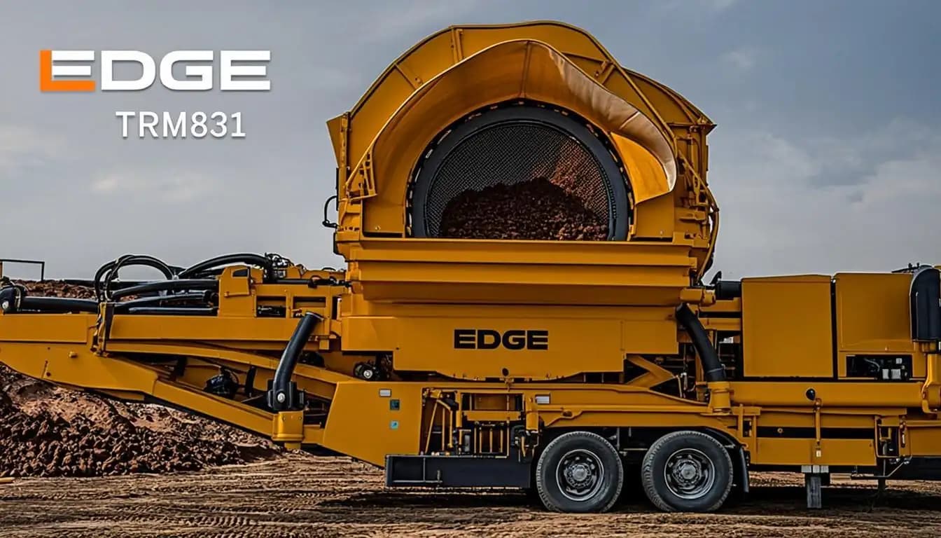 EDGE TRM831 — Грохоты для переработки отходов