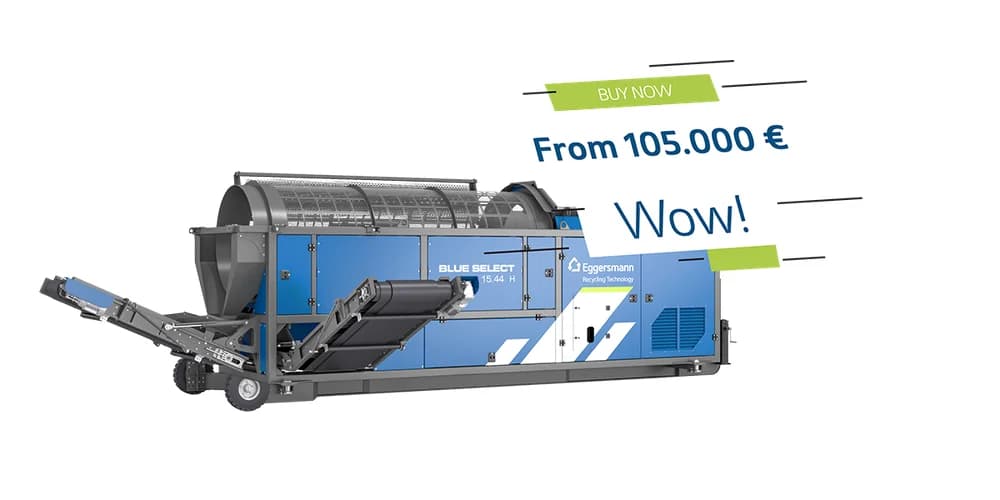 Eggersmann BLUE SELECT 15.44 — Грохоты для переработки отходов