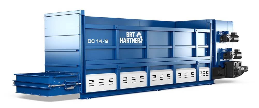 BRT HARTNER DC Decompactor — Дозирование и подача для переработки отходов