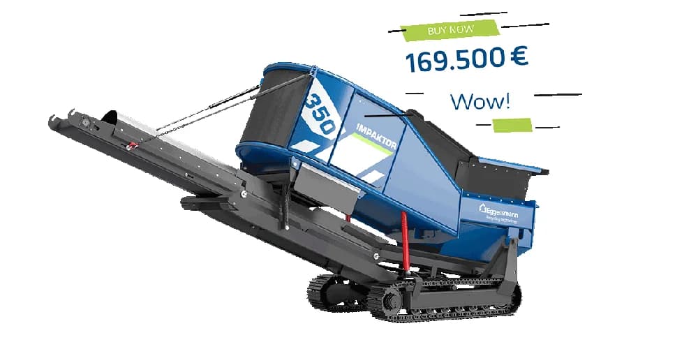 Eggersmann IMPAKTOR 350 — Дробилки для переработки отходов