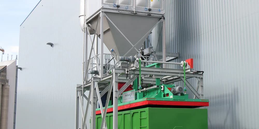 HAAS Container / Truck Loading — Конвейеры для переработки отходов