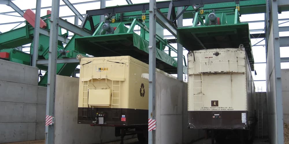 HAAS Loading / Unloading Conveyor — Конвейеры для переработки отходов