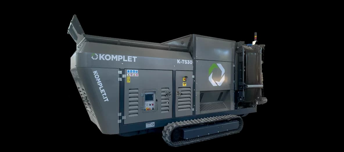KOMPLET K-TS 30 — Грохоты для переработки отходов