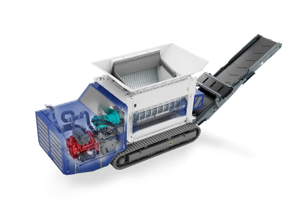 Lindner Merak 2800 DT — Измельчители для переработки отходов