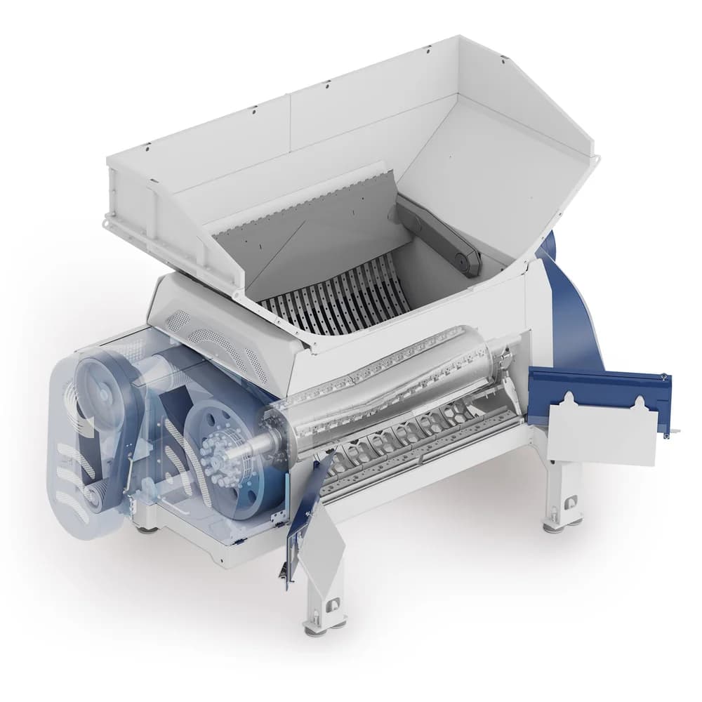 Lindner Polaris — Измельчители для переработки отходов