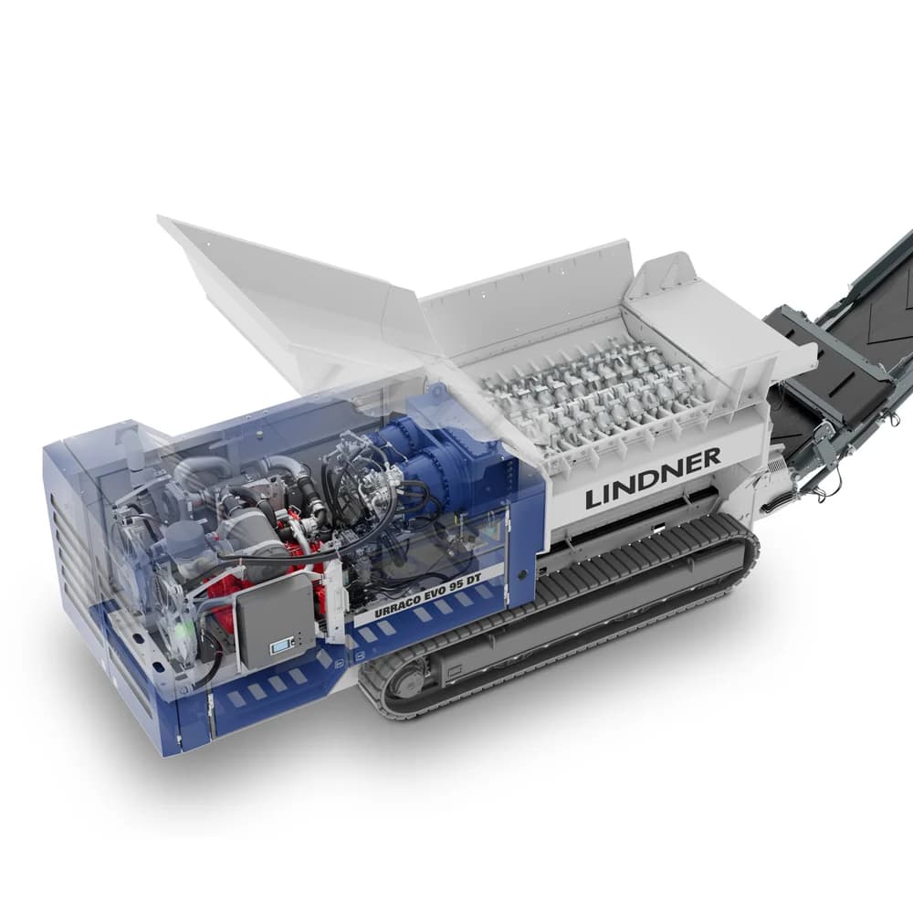 Lindner Urraco EVO 5000 — Измельчители для переработки отходов