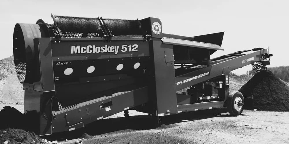 McCloskey 512A — Грохоты для переработки отходов