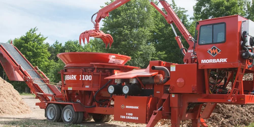 MORBARK 1100 Tub Grinder — Грайндеры для переработки отходов