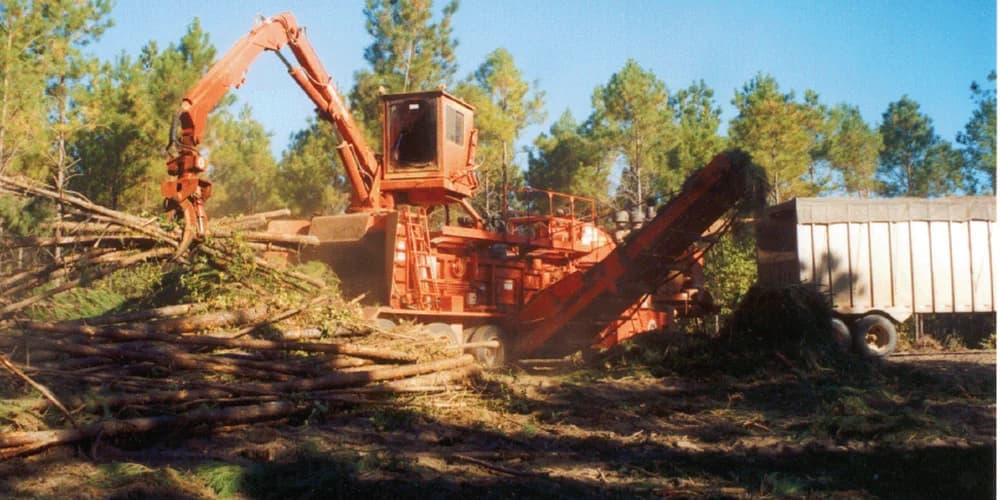 MORBARK 2355 Flail Chiparvestor — Измельчители для переработки отходов