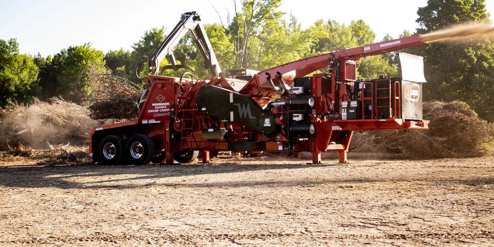 MORBARK 50/48X Whole Drum Tree Chipper — Щепорезы для переработки отходов
