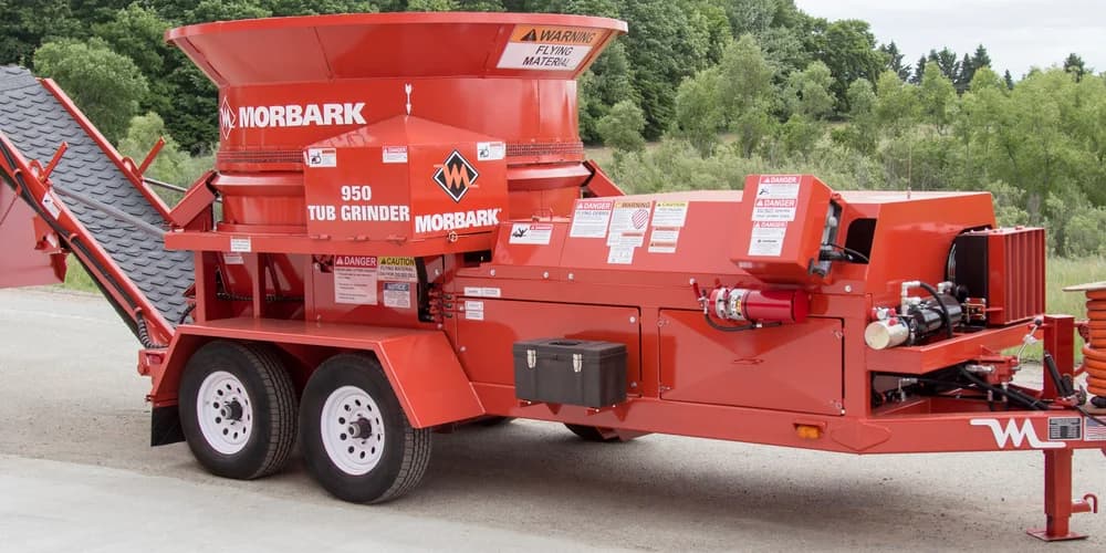 MORBARK 950 Tub Grinder — Грайндеры для переработки отходов