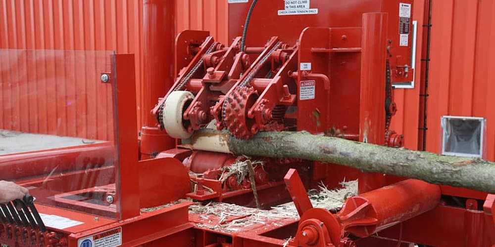 MORBARK PSP Pole and Post Peeler — Обработка древесины для переработки отходов