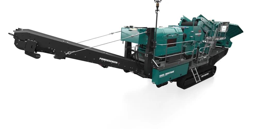 PowerScreen 1000 Maxtrak — Мобильные ДСУ для переработки отходов