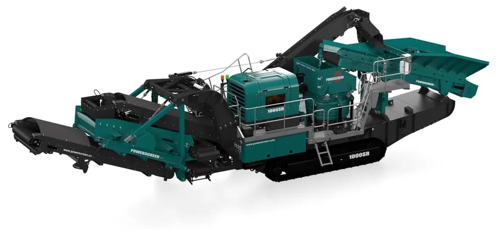 PowerScreen 1000SR — Мобильные ДСУ для переработки отходов