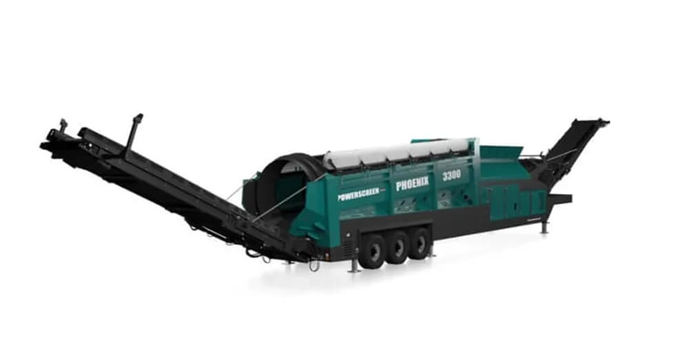 PowerScreen Phoenix 3300 Wheeled — Мобильные сортировочные установки для переработки отходов