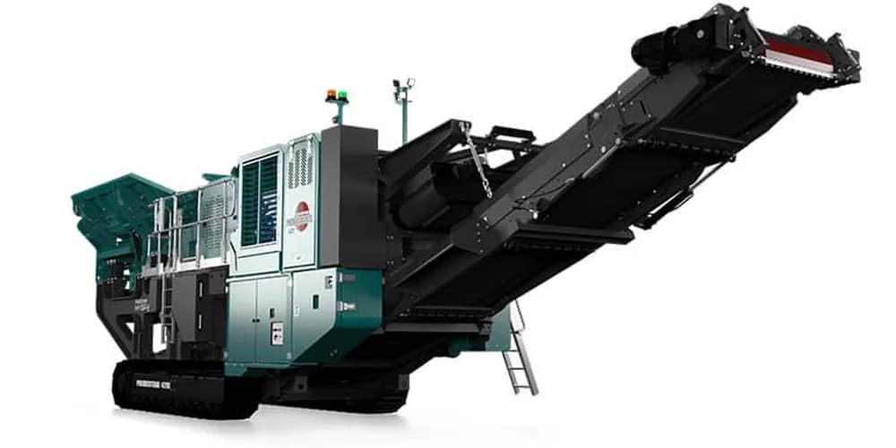 PowerScreen Premiertrak 420E — Мобильные ДСУ для переработки отходов