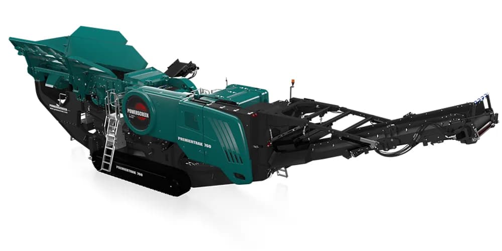 PowerScreen Premiertrak 760 — Мобильные ДСУ для переработки отходов