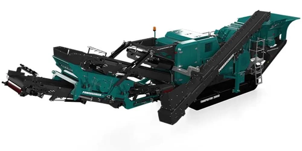 PowerScreen Trakpactor 260SR — Мобильные ДСУ для переработки отходов