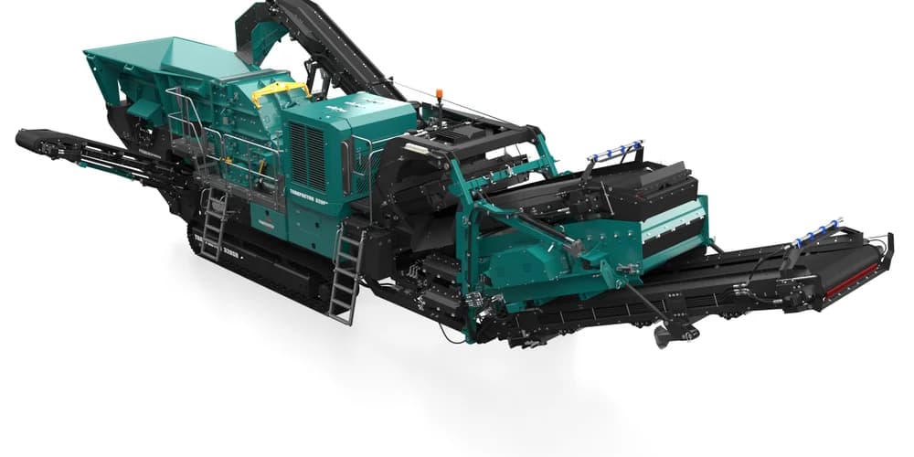 PowerScreen Trakpactor 320SR — Мобильные ДСУ для переработки отходов
