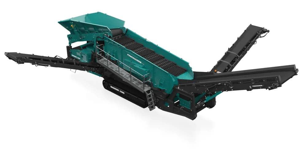 PowerScreen Warrior 2400 — Мобильные сортировочные установки для переработки отходов