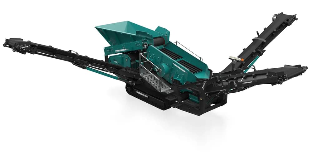 PowerScreen Warrior 800 — Мобильные сортировочные установки для переработки отходов