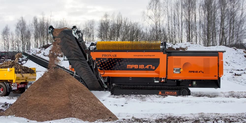 PRONAR MPB 18.47g — Грохоты для переработки отходов