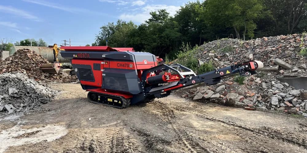 RESTA CH470 — Дробилки для переработки отходов