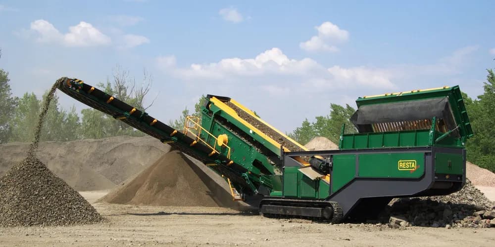 RESTA TH2 1600x4000 — Грохоты для переработки отходов