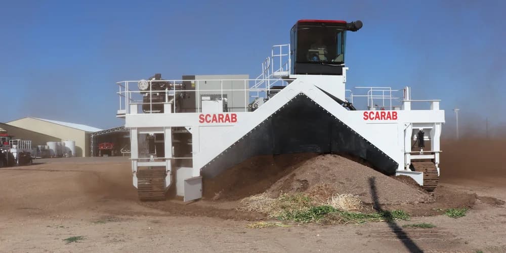 SCARAB Model 10 — Ворошители компоста для переработки отходов