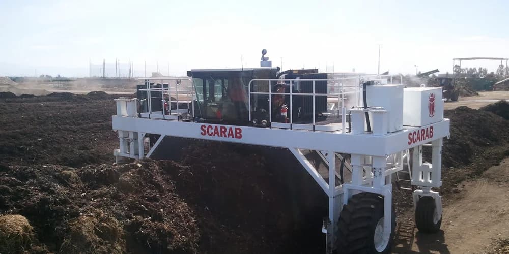 SCARAB Model 12 — Ворошители компоста для переработки отходов