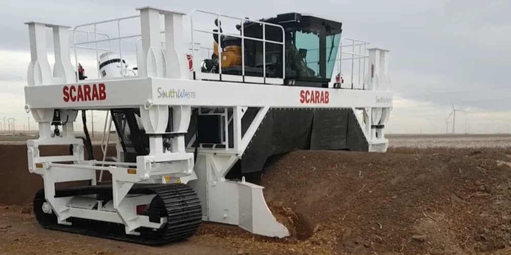 SCARAB Model 16 — Ворошители компоста для переработки отходов