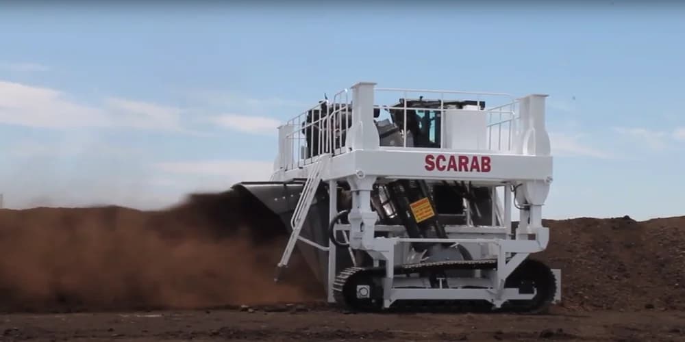SCARAB Model 18 — Ворошители компоста для переработки отходов
