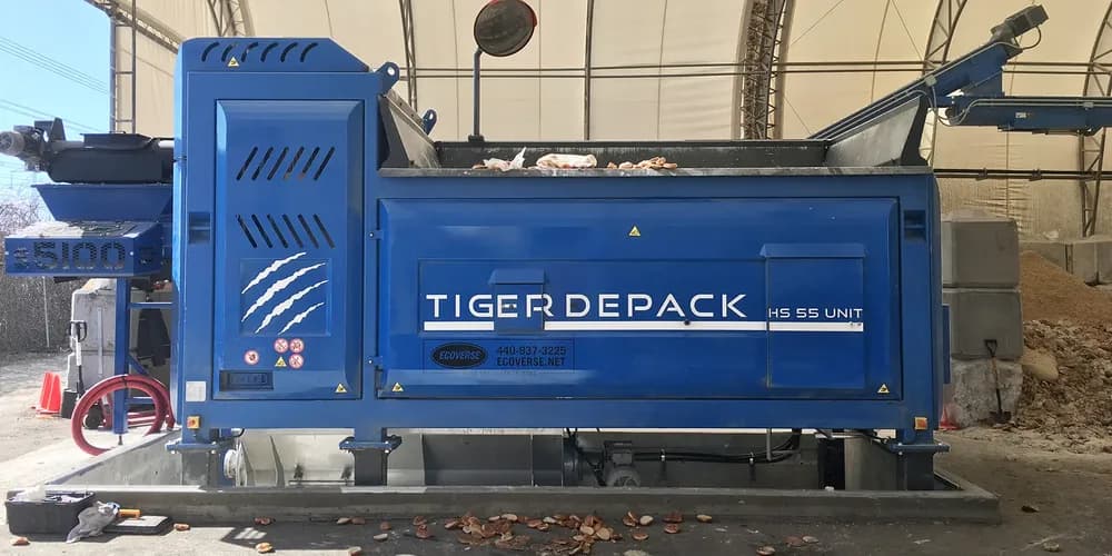 TIGER HS 10 — Депакеры для переработки отходов