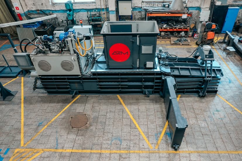 Видео: Автоматический горизонтальный пресс ПГ-90 от AXE Machinery