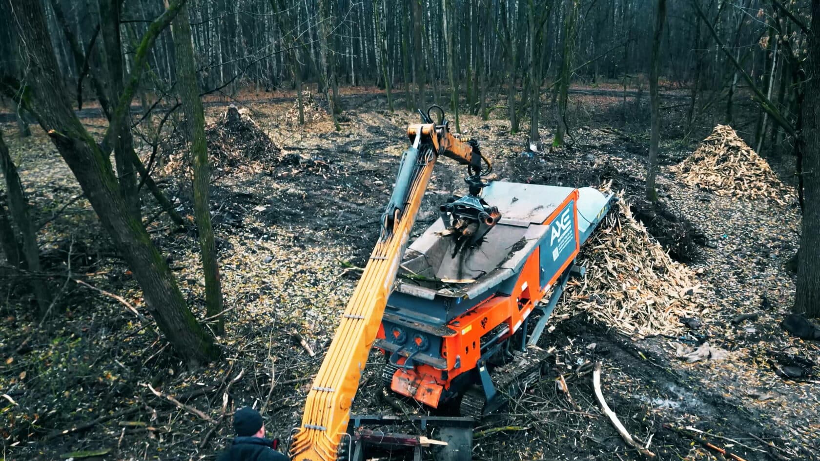 Видео: Дробилка Arjes Impaktor 250 в аренде измельчает отходы — фото 2