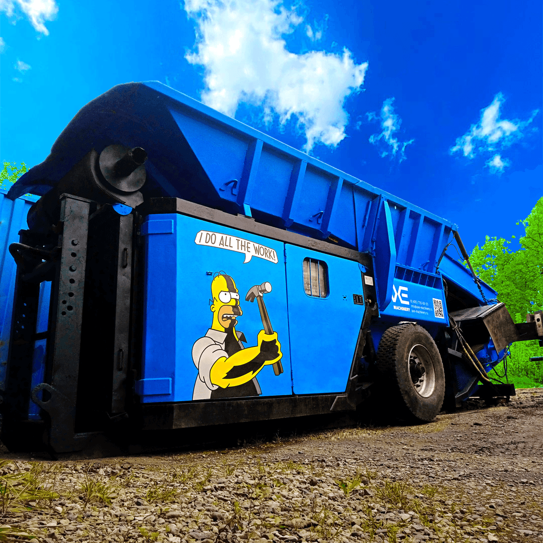 Hammel VB 750 D «Симпсоны» отправился в МЕХУБОРКА