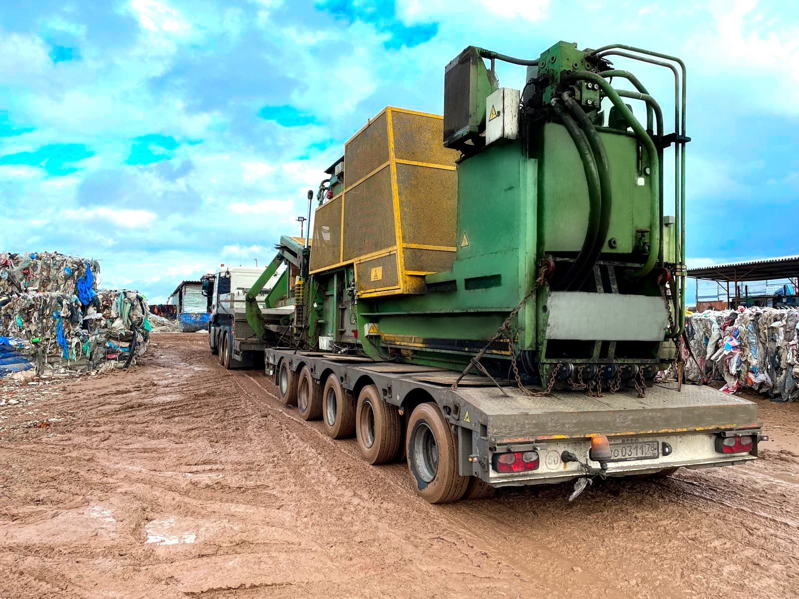 Поставка пресса Bollegraaf HBC 100 AF